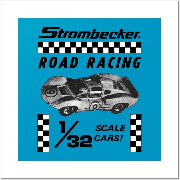 Strombecker Chaparral 2D Road Racing Wall Art by Strombecker Style